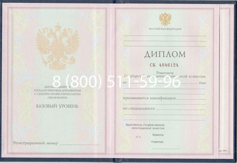 Купить Диплом о среднем образовании 1997-2002 годов в Воронеже
